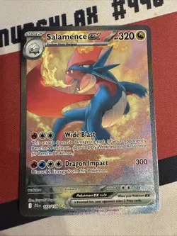 Pokemon TCG Salamence EX Journey Together Special Illustration Rare Card 187/159 - Image 1
