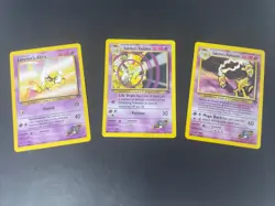 Sabrina’s Abra Kadabra Alakazam Holo 16/132 Lot Gym Challenge Pokemon Card TCG - Image 1