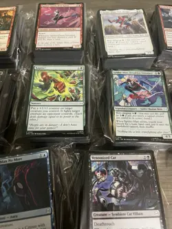 Spiderman MTG - 1000 Card Lot Commons Only - NM - Magic The Gathering Spider-Man - Image 4