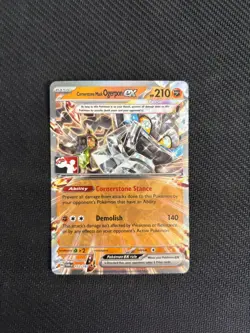 Cornerstone Mask Ogerpon ex 112/167 Prize Pack Series Cards Holo - Image 1