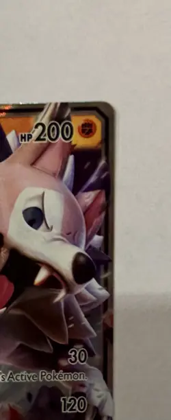 Lycanroc GX SM14 Promo Black Star Holo Rare Pokemon Card - Image 2