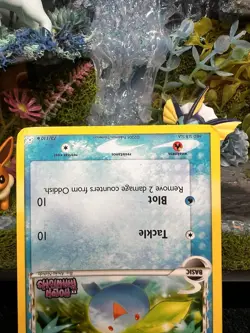 Pokemon 2006 Oddish 73/110 EX Holon Phantoms Reverse Holo Card LP-~MP+ - Image 3