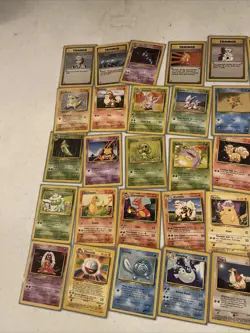 Vintage Pokemon Lot Of 39 Cards Commons/Uncommon/rare WOTC Era Base Set - Image 3