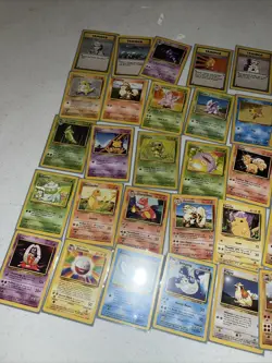 Vintage Pokemon Lot Of 39 Cards Commons/Uncommon/rare WOTC Era Base Set - Image 4