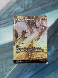 Magic Final Fantasy Dragon of Mount Gulg Ancient Copper Dragon (Showcase Foil) - Image 1