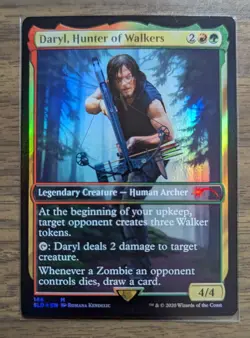 MTG Daryl, Hunter of Walkers Foil from Secret Lair Drop NM - Image 1