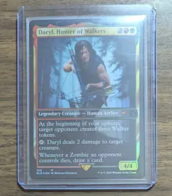 MTG Daryl, Hunter of Walkers Foil from Secret Lair Drop NM - Image 2