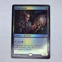 SLD Elvish Mystic (475) Secret Lair Drop Foil MTG NM - Image 1