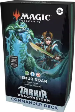 1x Temur Roar Tarkir Dragonstorm Commander Deck Sealed - Magic MTG x1 - Image 1