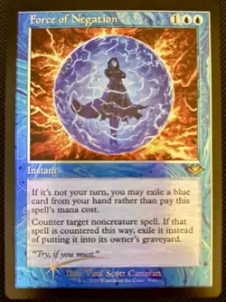 Force of Negation (Retro Frame) Traditional Foil - Modern Horizons - NM/M - MTG - Image 3