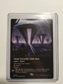 Susur Secundi, Void Altar (Borderless) Edge of Eternities Regular Land MTG - Image 1