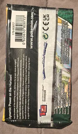 Pokemon TCG Evolving Skies Booster Pack Factory Sealed - Image 2