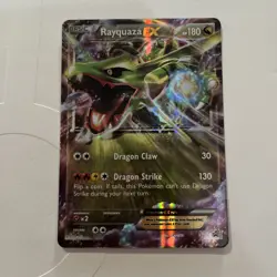 Pokemon TCG Rayquaza EX XY73 Ultra Rare Holo Black Star Promo NM - Image 1