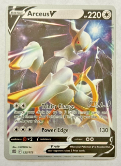 Pokemon 2022 World Championships ADP DECK Arceus V 122/172 - Near Mint - Image 1
