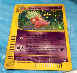 Pokemon TCG - Aquapolis Holo Slowking H22/H32 with Swirl - Image 1