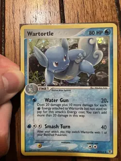 Wartortle Reverse Holo 50/112 EX Fire & Red Leaf Green Pokemon TCG LP - Image 2