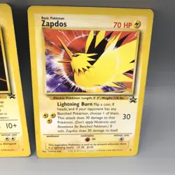 Black Star Promo Lot: Zapdos #23 + Electabuzz First Movie #3 Pokemon TCG / LP - Image 3