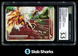 2010 POKEMON HEARTGOLD & SOULSILVER #112/123 HO-OH LEGE CGC 5.5 - Image 1