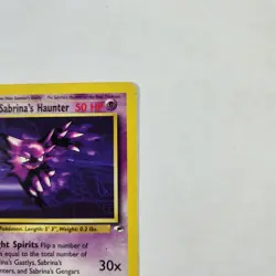 Sabrina’s Haunter 58/132 - Uncommon - Pokemon TCG - Gym Heroes - Unlimited - NM - Image 4