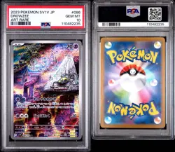 2023 POKEMON JPN SV1V-VIOLET EX ART RARE #086 DROWZEE PSA 10 - Image 3