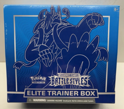 Pokemon TCG Sword & Shield Battle Styles Elite Trainer Box BLUE ETB - New Sealed - Image 1