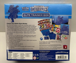 Pokemon TCG Sword & Shield Battle Styles Elite Trainer Box BLUE ETB - New Sealed - Image 2