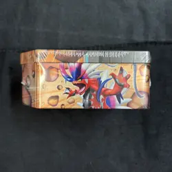 Pokemon Slashing Legends Koraidon Tin And Pokemon 2023 Collectors Chest Sealed! - Image 5