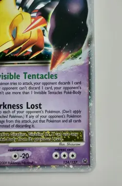 Lightly Played - Pokemon Holo Giratina LV. X 124/127 - Pokemon Platinum - Image 5