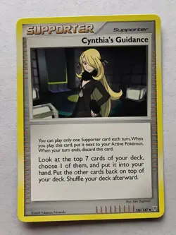 Cynthia's Guidance 136/147 Pokemon Supreme Victors Non Holo NM/MINT 2009 box-S5 - Image 1
