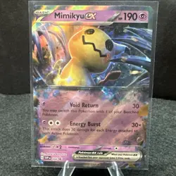 Pokemon TCG - Scarlet and Violet Black Star Promo - SV1 - MIMIKYU ex - 004 NM - Image 1