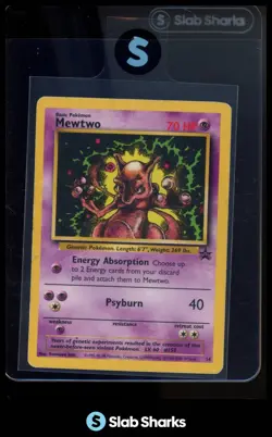 1999 POKEMON WIZARDS BLACK STAR PROMOS #14 MEWTWO - Image 1