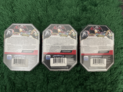 Pokemon TCG Paldean Fates Set of 3 Tins Brand New & Sealed - Image 2