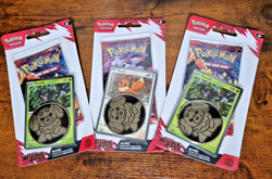 Pokemon Destined Rivals Single Pack Blister Eevee & 2x Zarude 3-Pack Lot S093_2 - Image 1