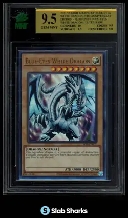2023 YU-GI-OH! LEGEND OF BLUE-EYES WHITE DRAGON 25TH ANNIVERSARY ENGLISH MNT 9.5 - Image 1