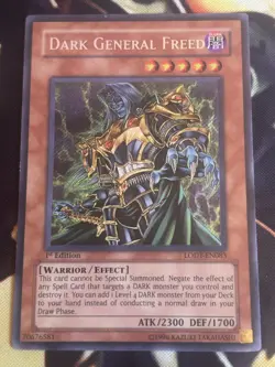 Yugioh: Dark General Freed - LODT-EN083 - Secret Rare - 1st Edition - MP - Image 1