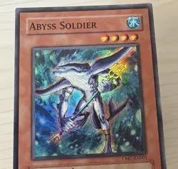Yu-Gi-Oh! Abyss Soldier CMC-EN001 Super Rare Game Promo Nr Mint - Image 2