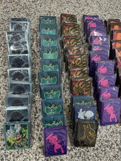 70x Pokemon TCG ETB Card Sleeves Lot Sealed Elite Trainer Box New 4550 Sleeves - Image 2