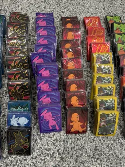 70x Pokemon TCG ETB Card Sleeves Lot Sealed Elite Trainer Box New 4550 Sleeves - Image 3