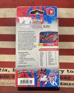 2014 POKEMON TCG XY Destruction Rush Theme Deck YVELTAL Trading Cards - Image 2
