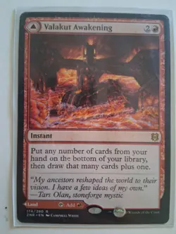 Valakut Awakening Valakut Stoneforge Zendikar Rising MTG Card NM-Mint Condition - Image 1