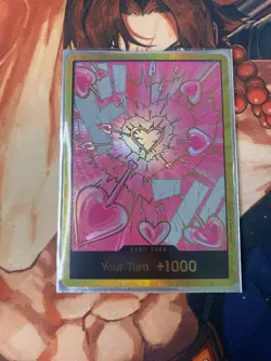 ONE PIECE DON!! Card Boa Hancock Gold Premium Booster Foil ENGLISH - Image 1