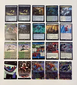 MTG Spider-Man 20 Card Lot 2. Extended Art and Borderless cards. NM - Image 1