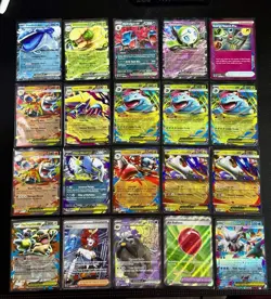 Pokemon Full Art & EX 20 Card Lot Mega Evolution - Image 1