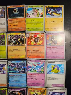 Pokemon 25 Card Bulk Lot | 5 Holo + 20 Common - Authentic TCG Collection (34) - Image 2
