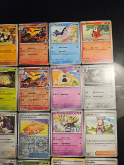 Pokemon 25 Card Bulk Lot | 5 Holo + 20 Common - Authentic TCG Collection (45) - Image 2