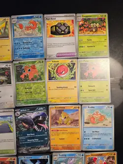 Pokemon 25 Card Bulk Lot | 5 Holo + 20 Common - Authentic TCG Collection (28) - Image 2