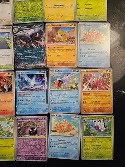 Pokemon 25 Card Bulk Lot | 5 Holo + 20 Common - Authentic TCG Collection (28) - Image 5