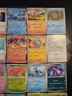 Pokemon 25 Card Bulk Lot | 5 Holo + 20 Common - Authentic TCG Collection (25) - Image 2
