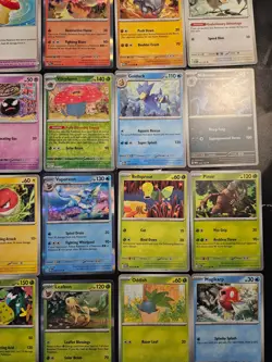 Pokemon 25 Card Bulk Lot | 5 Holo + 20 Common - Authentic TCG Collection (25) - Image 5