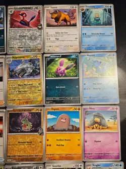 Pokemon 25 Card Bulk Lot | 5 Holo + 20 Common - Authentic TCG Collection (47) - Image 2